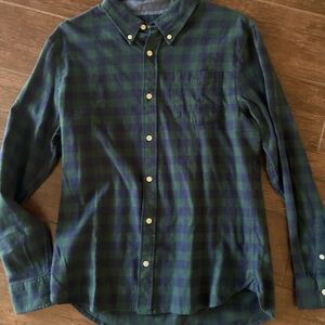 Men's Jachs Green and Blue Plaid button up. Men’s medium